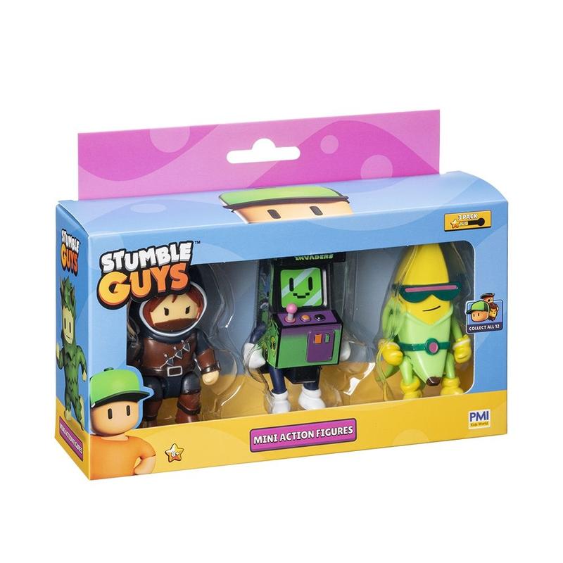 Stumble Guys Mini Série 2 com 3 Figuras Sortidas - Multikids